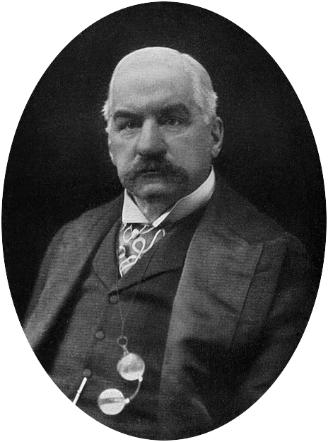 J.P. Morgan, who singlehandedly kept the Panic of 1907 from expanding